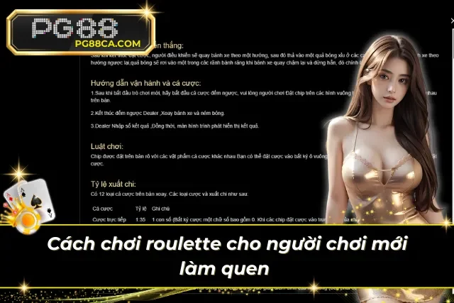 Bước đầu làm quen Roulette đơn giản, nâng cao tích lũy kinh nghiệm 